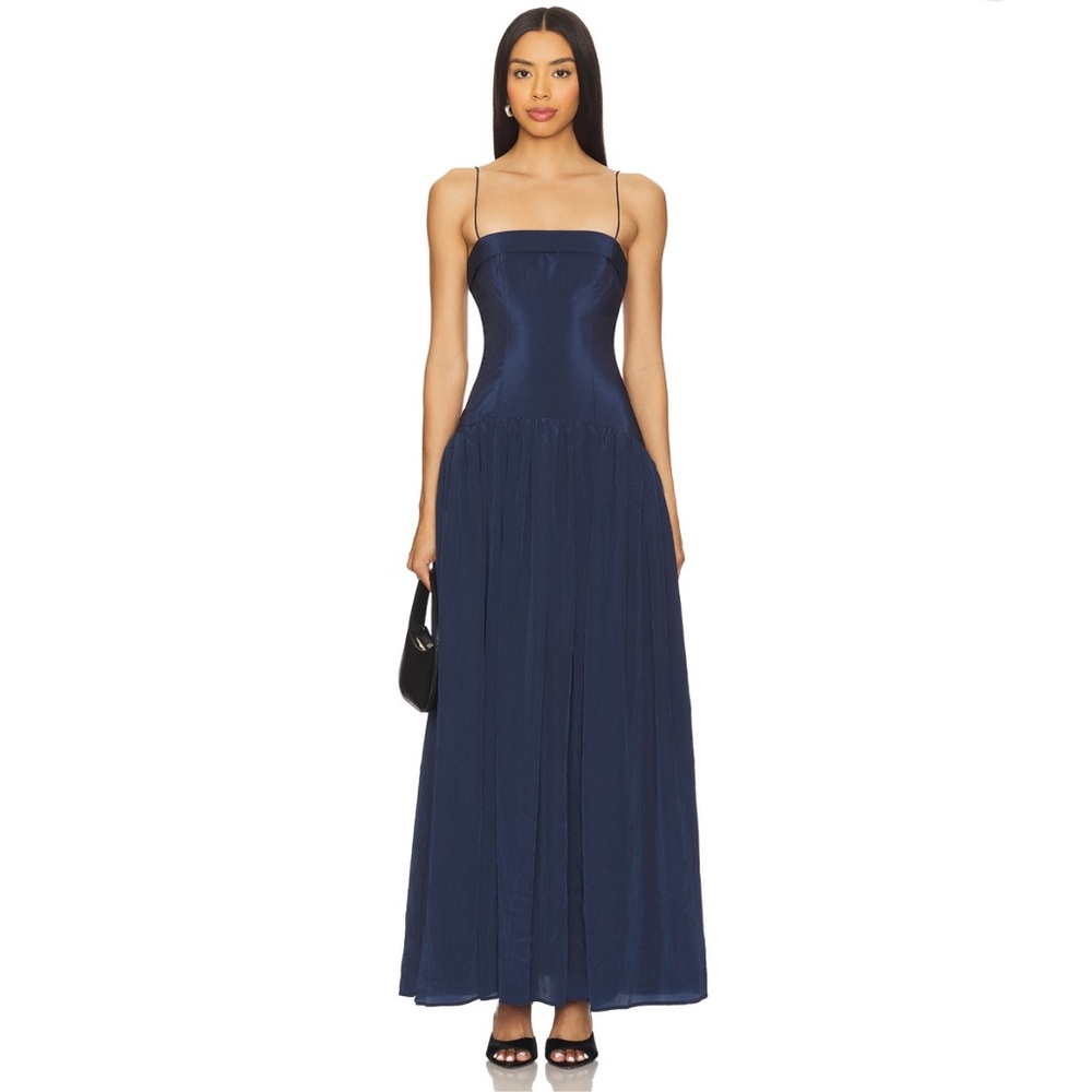 Lovers + Friends Deep Blue Maxi Dress